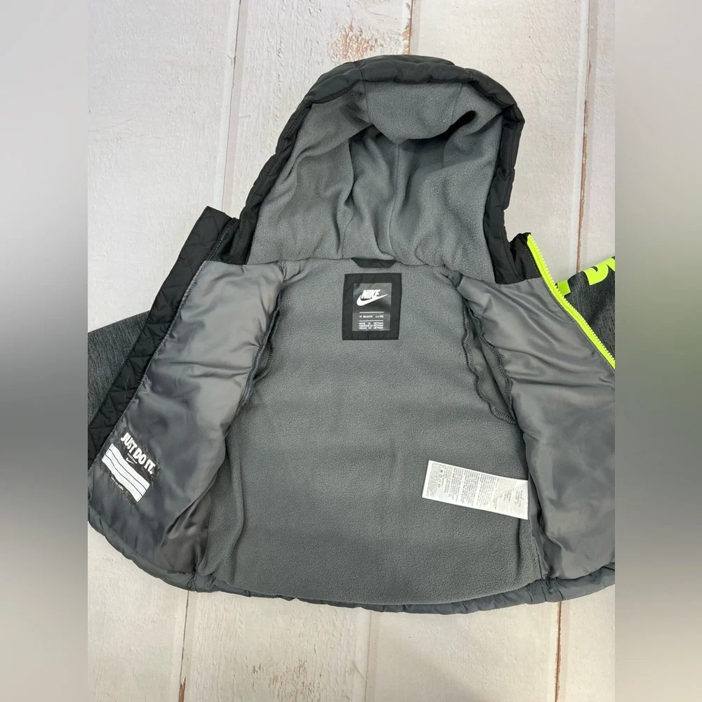 Nike Little Boys' 2Fer Full Zip Puffer Jacket SIZE 2T‎